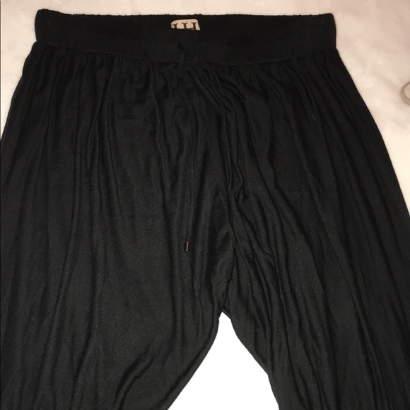 Haute Hippie Pants - Haute Hippe Black Parachute Pant